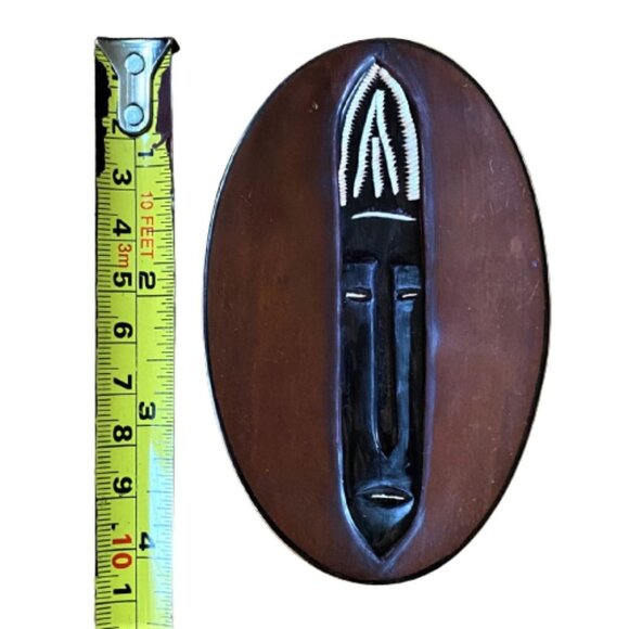 African trinket dishes, set of three earthly strong colours - Picture 8 of 11